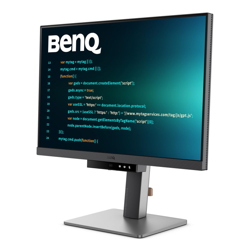 BenQ RD240Q 24" WQXGA 2560x1600 Écran Développeur avec Rapport 16:10, Anti-éblouissement, MoonHalo Light, Modes de Codage Avancé BenQ RD240Q 24" WQXGA 2560x1600 Écran Développeur avec Rapport 16:10, Anti-éblouissement, MoonHalo Light, Modes de Codage Avancé