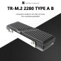 Thermalright TR-M.2 2280 TYPE A B 2280 Dissipateur de chaleur pour SSD M.2 2280 Dissipateur de chaleur Aluminium avec 2 conducti Thermalright TR-M.2 2280 TYPE A B 2280 Dissipateur de chaleur pour SSD M.2 2280 Dissipateur de chaleur Aluminium avec 2 conducti