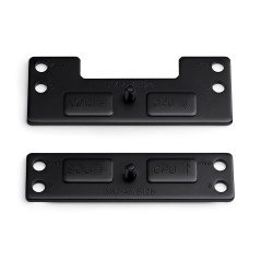 Noctua NM-AMB12 chromax.Black, Barres de Fixation avec Déport pour AMD AM5 avec Amélioration des Performances de Refroidissement