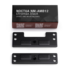 Noctua NM-AMB12 chromax.Black, Barres de Fixation avec Déport pour AMD AM5 avec Amélioration des Performances de Refroidissement