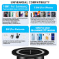 Chargeur sans Fil Qi pour Les Meubles Chargeur Induction encastrable compatibles Qi avec Un diamètre de 60mm 2.36 "Trou d'insert Chargeur sans Fil Qi pour Les Meubles Chargeur Induction encastrable compatibles Qi avec Un diamètre de 60mm 2.36 "Trou d'insert