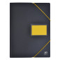 OXFORD Protège-Documents Students A4 200 vues / 100 Pochettes Couverture Polypro Bicolore Noir/Jaune OXFORD Protège-Documents Students A4 200 vues / 100 Pochettes Couverture Polypro Bicolore Noir/Jaune