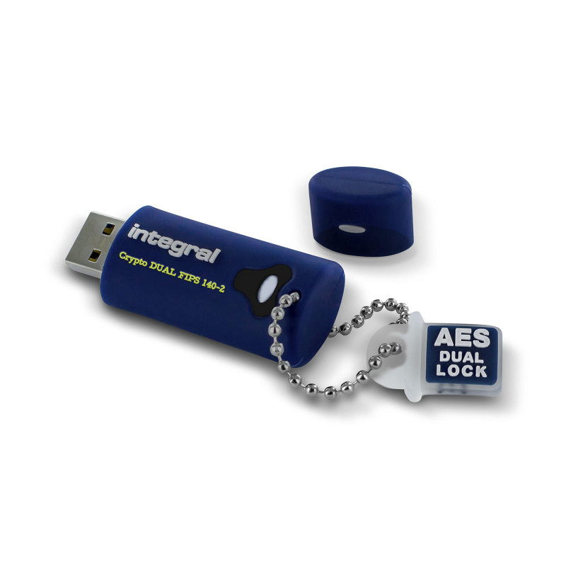 Integral Clé USB 8go Crypto-140-2 256-Bit 3.0 USB Mémoire Flash Drive cryptée double mot de passe - FIPS 140-2 Niveau 3, Design Integral Clé USB 8go Crypto-140-2 256-Bit 3.0 USB Mémoire Flash Drive cryptée double mot de passe - FIPS 140-2 Niveau 3, Design