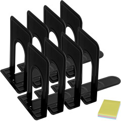 DARUITE Serre Livre, Cale Livre Presse Livre Serre Livres en Métal Accessoires Bureau Rangement Livre, pour la Maison, Bureau, l