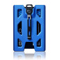 GOVO - Porte-badge en polycarbonate durable pouvant contenir 1 à 4 cartes bleu GOVO - Porte-badge en polycarbonate durable pouvant contenir 1 à 4 cartes bleu
