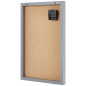 Bi-Office Tableau magnétique effaçable à sec avec Horloge/Planificateur Hebdomadaire 30 x 45 cm Gris Bi-Office Tableau magnétique effaçable à sec avec Horloge/Planificateur Hebdomadaire 30 x 45 cm Gris