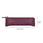 Londo Trousse en Cuir Véritable avec Fermeture Éclair – Étui à Crayons Élégant, Pochette Multifonction pour Bureau, Voyage & Quo Londo Trousse en Cuir Véritable avec Fermeture Éclair – Étui à Crayons Élégant, Pochette Multifonction pour Bureau, Voyage & Quo