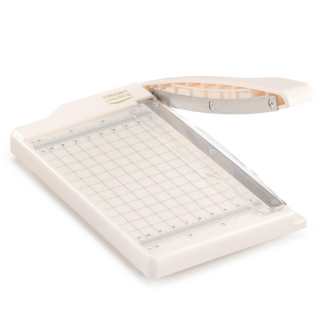 Vaessen Creative Mini Massicot Trim Easy, 10 x 15 cm, Machine pour Couper Cartonné, Papier Mousse, Feuilles de Liège et Autres M
