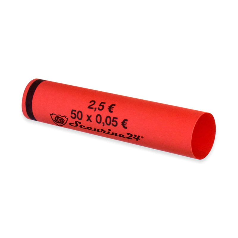 Securina24 Tubes pour pièces de Monnaie 1 Centime à 2 Euros, ou 119 pièces mélangées (112 x 5 centimes) Securina24 Tubes pour pièces de Monnaie 1 Centime à 2 Euros, ou 119 pièces mélangées (112 x 5 centimes)