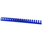 Plastikowe grzbiety do bindowania A4 25mm 50 sztuk niebieskie