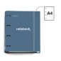 Miquelrius - Classeur A4 à 4 Anneaux + Recharge 100 Feuilles A4, Petits carreaux 5 mm, Papier 90 g/m², Fermeture Caoutchouc, Fou Miquelrius - Classeur A4 à 4 Anneaux + Recharge 100 Feuilles A4, Petits carreaux 5 mm, Papier 90 g/m², Fermeture Caoutchouc, Fou