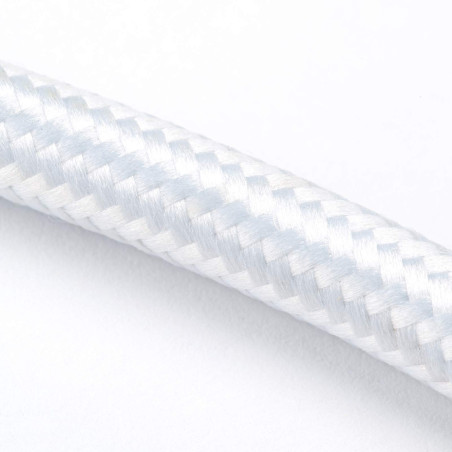 Câble d’alimentation textile - gaine extérieure en plastique - 10 m - 3 fils - 3 x 0,75 mm² - Avec conducteur de terre - Accesso