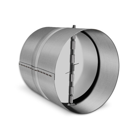WeCooper Connecteur avec obturateur anti-retour 100 mm, clapet anti-retour de 4 pouces pour connecter le tuyau de conduit