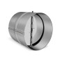 WeCooper Connecteur avec obturateur anti-retour 100 mm, clapet anti-retour de 4 pouces pour connecter le tuyau de conduit WeCooper Connecteur avec obturateur anti-retour 100 mm, clapet anti-retour de 4 pouces pour connecter le tuyau de conduit