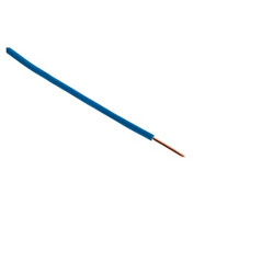 Zenitech - Fil électrique H07V-U 2,5mm² Bleu - 10m