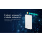 Calonny Mobile WiFi Hotspot Portable CAT4 4G LTE+Routeur Sim 150 Mbps,3000mAh Batterie Rechargeable,Modem USB sans Fil, Aucune C Calonny Mobile WiFi Hotspot Portable CAT4 4G LTE+Routeur Sim 150 Mbps,3000mAh Batterie Rechargeable,Modem USB sans Fil, Aucune C