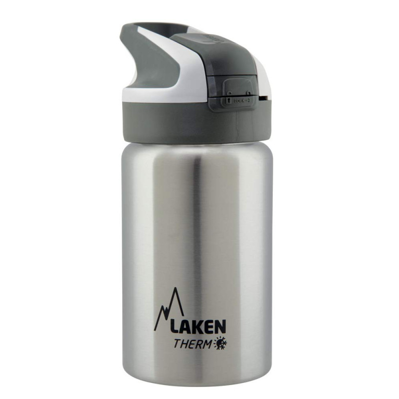 Laken Botella acero inox. 18/8 Summit - 0,35L - Acero, Argenté Laken Botella acero inox. 18/8 Summit - 0,35L - Acero, Argenté