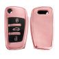 kwmobile Boitier Clef Voiture Compatible avec Audi Clé 3-Touches - Coque en Silicone de Clef de Voiture - Étui de Protection Or kwmobile Boitier Clef Voiture Compatible avec Audi Clé 3-Touches - Coque en Silicone de Clef de Voiture - Étui de Protection Or