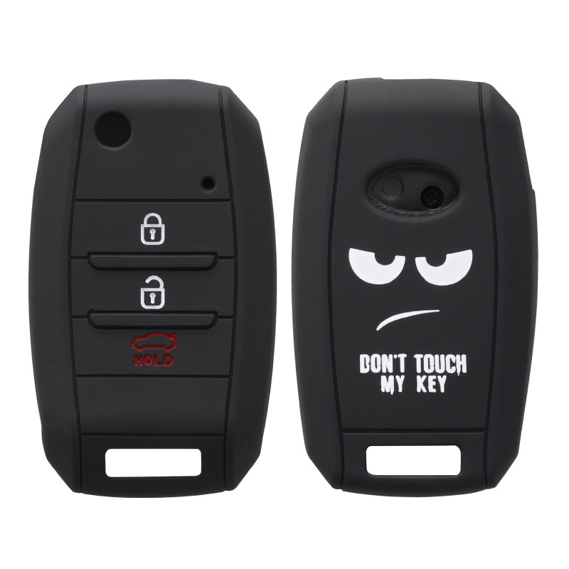 kwmobile Coque clé de Voiture Compatible avec Kia Keyless Go 3-4-Bouton Accessoire clé Voiture - Protection étui Souple en Silic kwmobile Coque clé de Voiture Compatible avec Kia Keyless Go 3-4-Bouton Accessoire clé Voiture - Protection étui Souple en Silic
