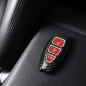 kwmobile Accessoire clé de Voiture Compatible avec Ford Keyless Go 3-Bouton - Coque de Protection étui Souple en Plastique avec kwmobile Accessoire clé de Voiture Compatible avec Ford Keyless Go 3-Bouton - Coque de Protection étui Souple en Plastique avec