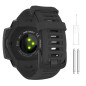 MoKo Bracelet Compatible avec Garmin Instinct/Instinct Solar/Tactical/Instinct 2 Montre GPS, 22mm Bracelet de Remplacement en Si MoKo Bracelet Compatible avec Garmin Instinct/Instinct Solar/Tactical/Instinct 2 Montre GPS, 22mm Bracelet de Remplacement en Si