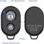 Télécommande Bluetooth d'obturateur de Caméra vec Dragonne, Cliceur Photo Bluetooth Compatible avec i-OS et Android/Phone/Pad/et