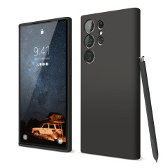 elago Coque Silicone Liquide Compatible avec Samsung Galaxy S23 Ultra Étui, Silicone Premium, Protection Complète du Corps, Couv