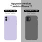 Cordking Designed for iPhone 11 Case, Silicone [Straight Edges] & [Camera Protecion] Upgraded Phone Case with Soft Anti-Scratch 