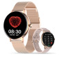 LUNIQUESHOP LSCALL Montre Connectée Femme 1.7" Repondre Appel Smartwatch 2 Bracelets Cadeau Tensiometre Sommeil Fréquence Cardia LUNIQUESHOP LSCALL Montre Connectée Femme 1.7" Repondre Appel Smartwatch 2 Bracelets Cadeau Tensiometre Sommeil Fréquence Cardia