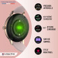 LUNIQUESHOP LSCALL Montre Connectée Femme 1.7" Repondre Appel Smartwatch 2 Bracelets Cadeau Tensiometre Sommeil Fréquence Cardia LUNIQUESHOP LSCALL Montre Connectée Femme 1.7" Repondre Appel Smartwatch 2 Bracelets Cadeau Tensiometre Sommeil Fréquence Cardia