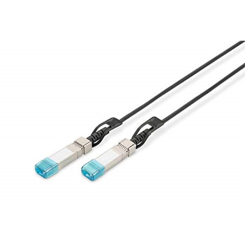 DIGITUS SFP+ DAC Cable - 10 Gbit/s - compatible avec HP Aruba - Câble réseau - 2 m - Direct Attach Cable - Direct Attach Copper DIGITUS SFP+ DAC Cable - 10 Gbit/s - compatible avec HP Aruba - Câble réseau - 2 m - Direct Attach Cable - Direct Attach Copper