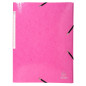 Exacompta - Réf. 55824E - Carton de 25 chemises à élastiques Iderama - pochettes 3 rabats Maxi Capacity - en carte lustrée pelli Exacompta - Réf. 55824E - Carton de 25 chemises à élastiques Iderama - pochettes 3 rabats Maxi Capacity - en carte lustrée pelli
