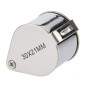 Baanuse Loupe Bijoutiers 30x21mm Verre Pliable Baanuse Loupe Bijoutiers 30x21mm Verre Pliable