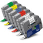 Labelwell 6x Ruban pour Brother TZe-231 TZe-131 TZe-431 TZe-531 TZe-631 TZe-731 12mm 0.47 TZ Etiqueteuse Cassette Recharge pour Labelwell 6x Ruban pour Brother TZe-231 TZe-131 TZe-431 TZe-531 TZe-631 TZe-731 12mm 0.47 TZ Etiqueteuse Cassette Recharge pour