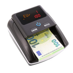 Monepass D5X - Détecteur Automatique de Faux Billets Euro avec 5 systèmes de détection et une Fiabilité de 100% (test officiel B