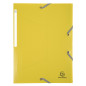 Exacompta - Réf 55190E - Paquet de 4 chemises à élastiques Forever Young - pochettes 3 rabats - en polypropylène recyclé -dimens Exacompta - Réf 55190E - Paquet de 4 chemises à élastiques Forever Young - pochettes 3 rabats - en polypropylène recyclé -dimens
