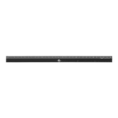 Multi règle Midori de 30 cm en aluminium Noir