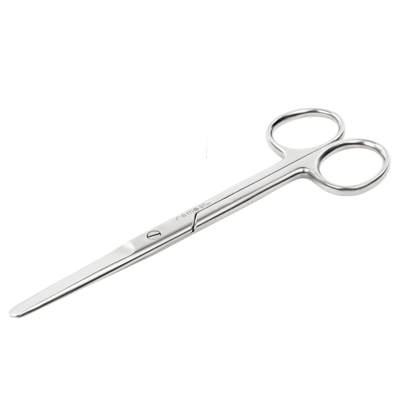 REMOS Ciseaux de Ménage, universels, ronds, lame droite, 14.5 cm, acier inoxydable REMOS Ciseaux de Ménage, universels, ronds, lame droite, 14.5 cm, acier inoxydable