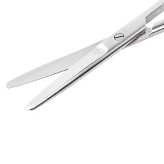 REMOS Ciseaux de Ménage, universels, ronds, lame droite, 14.5 cm, acier inoxydable
