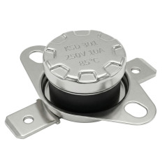 Lumonic Interrupteur thermique 85°C Contact NC 250V 10A Interrupteur de température thermostat KSD301 Bimétal Protection thermiq