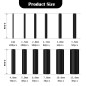 VMUTGA 900 Pièces Gaines Thermorétractables, 12 Tailles Tube Thermorétractable Noir Ratio 2:1 Manchon Thermoretractable Kit de T VMUTGA 900 Pièces Gaines Thermorétractables, 12 Tailles Tube Thermorétractable Noir Ratio 2:1 Manchon Thermoretractable Kit de T