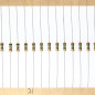 HUABAN 200 Pièces 0.25 Watts 1/4W 15R 15 Ohm 5% Résistance à couche de carbone HUABAN 200 Pièces 0.25 Watts 1/4W 15R 15 Ohm 5% Résistance à couche de carbone