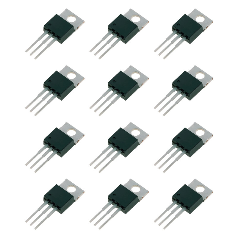 Kit de 12 transistors NPN et PNP TIP31C TIP32C TIP41C TIP42C TIP120 TIP122 Kit de 12 transistors NPN et PNP TIP31C TIP32C TIP41C TIP42C TIP120 TIP122