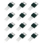 Kit de 12 transistors NPN et PNP TIP31C TIP32C TIP41C TIP42C TIP120 TIP122 Kit de 12 transistors NPN et PNP TIP31C TIP32C TIP41C TIP42C TIP120 TIP122