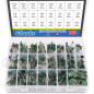 Glarks Lot de 700 condensateurs à film polyester 0,22 NF- 470 NF Glarks Lot de 700 condensateurs à film polyester 0,22 NF- 470 NF