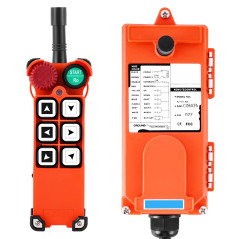 MXBAOHENG F21-E1 Grue de Contrôle sans Fil Industrielle 24V AC/DC Télécommande sans Fil pour palan Industrielle/paranco/Grue ave