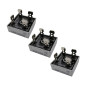 HUABAN 3PCS KBPC5010 Diode de redresseur de pont en silicium 50A 1000V KBPC Onde pleine monophasée 50 Amp 1000 Volt HUABAN 3PCS KBPC5010 Diode de redresseur de pont en silicium 50A 1000V KBPC Onde pleine monophasée 50 Amp 1000 Volt