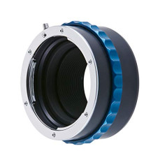 NOVOFLEX Bague d'adaptation Objectif Compatible avec Nikon F vers boitier Monture L