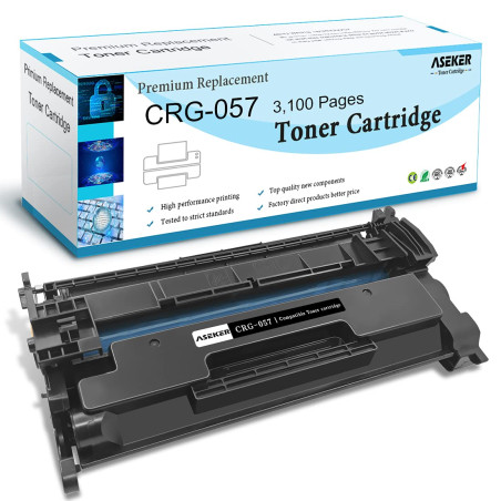 ASEKER Compatible Toner Cartouche 057 CRG-057 pour Canon i-SENSYS MF451DW MF452DW MF453DW MF455D MF449dw MF448dw MF443dw MF445dw