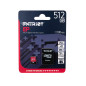 Patriot Memory Carte Mémoire MicroSDXC EP Series A1 V30 512 Go jusqu'á 90Mo/Sec PEF512GEP31MCX Patriot Memory Carte Mémoire MicroSDXC EP Series A1 V30 512 Go jusqu'á 90Mo/Sec PEF512GEP31MCX